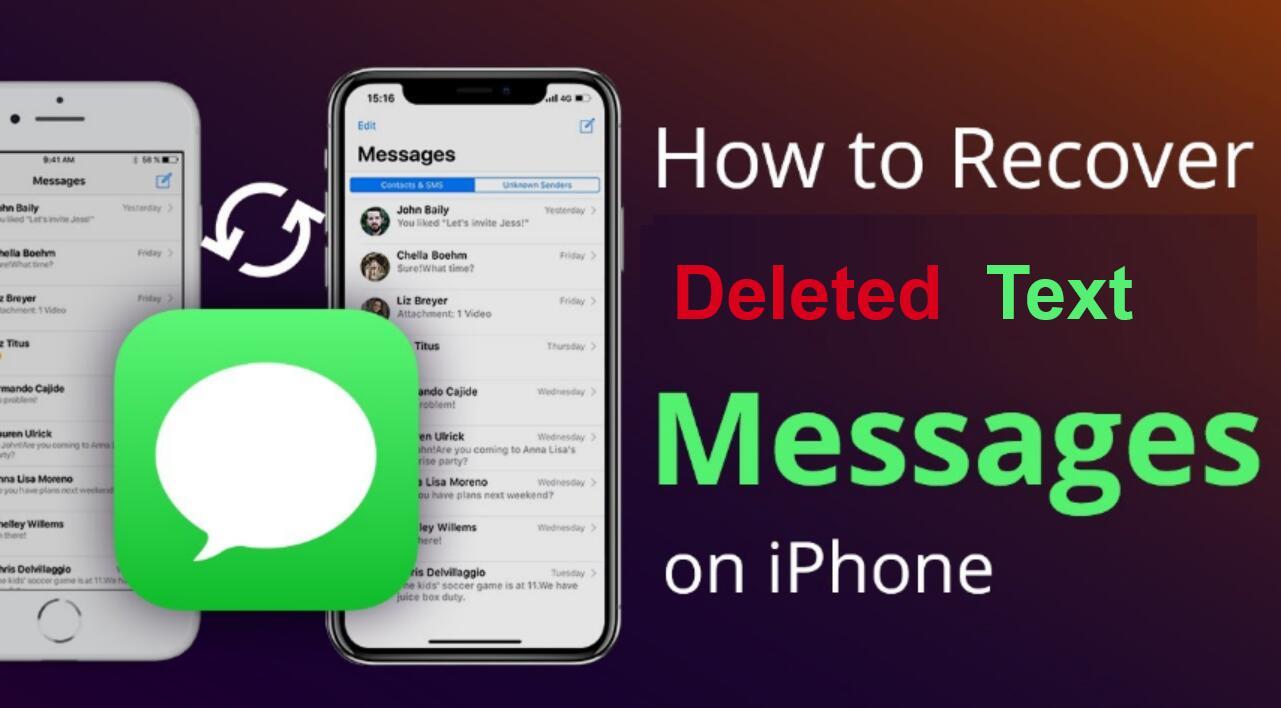 How to Recover Deleted Text Messages on iPhone